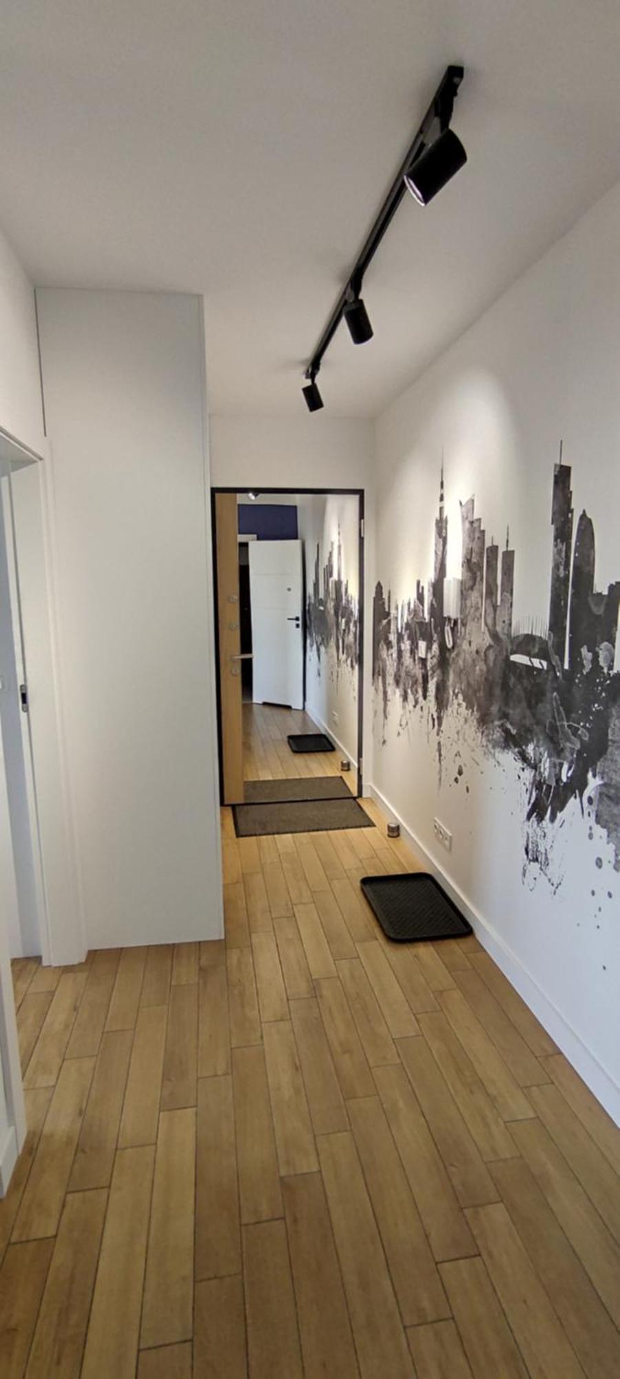 Wola Blue Modern Apartment Warsaw Exterior photo